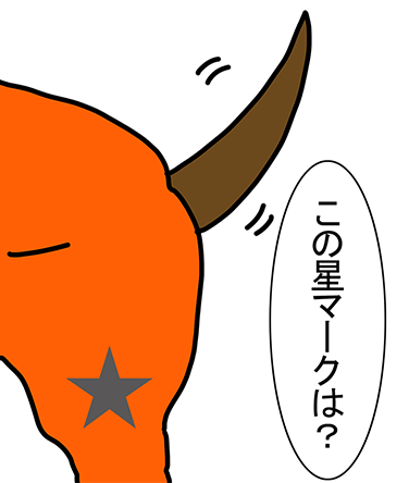 「この星マークは?」